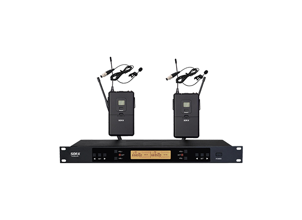 SORX索锐讯 SR-QD6622UC  一拖二领夹麦克风