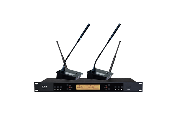 SORX索锐讯  SR-QD6622UQC  一拖二长杆会议话筒