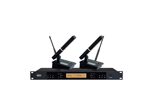 SORX索锐讯  SR-QD6622UQD  一拖二短杆会议话筒