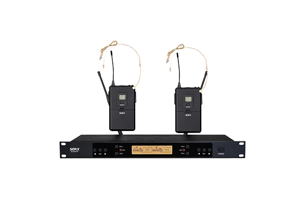 SORX索锐讯  SR-QD6622UT  一拖二头戴麦克风