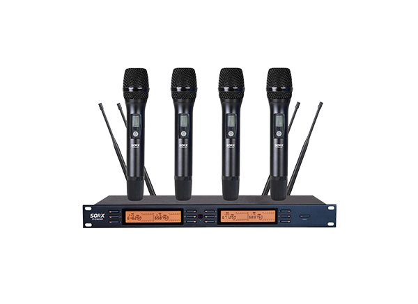 SORX索锐讯  SR-QD6624UH  一拖四手持麦克风