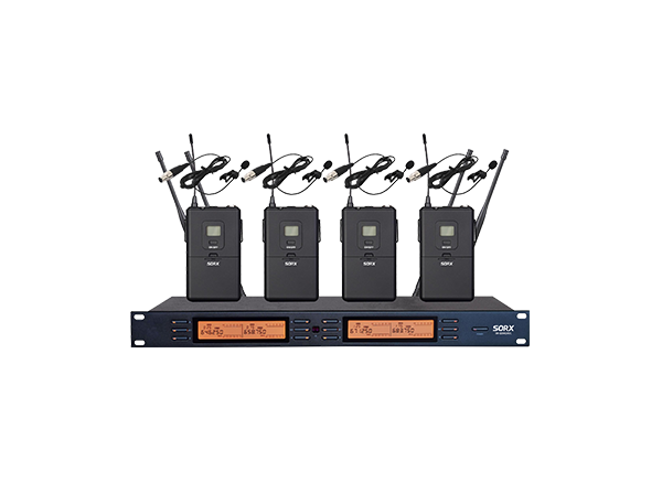SORX索锐讯  SR-QD6624UC  一拖四领夹麦克风
