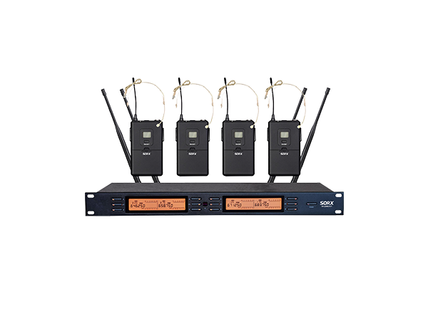 SORX索锐讯  SR-QD6624UT  一拖四头戴麦克风