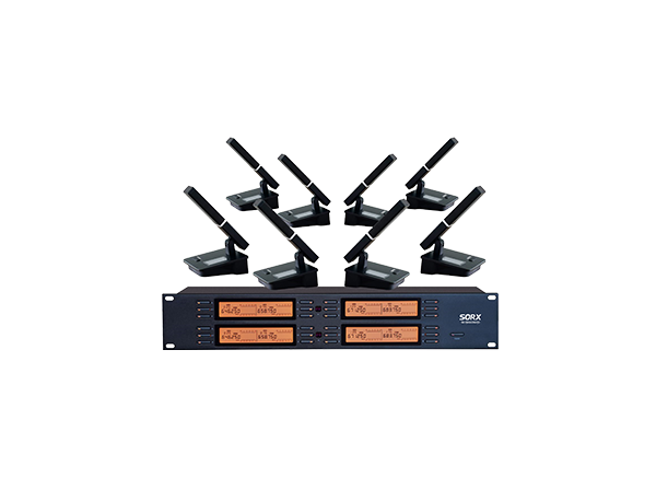 SORX索锐讯  SR-QD6628UQD  一拖八短杆会议话筒