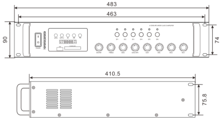 DS-KAA3651-M 合并功放